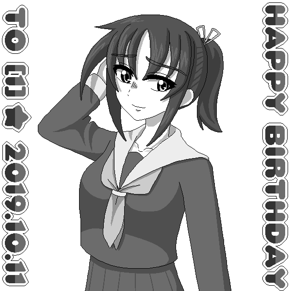 [1]さんお誕生日おめでとうございます！  by RM307 (14892 B)